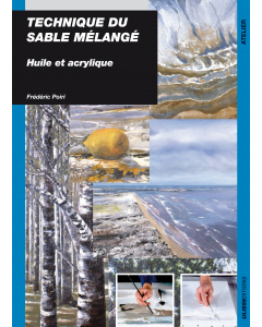 Technique du sable mélangé : Huile et acrylique